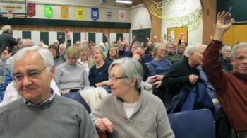 town meeting audience